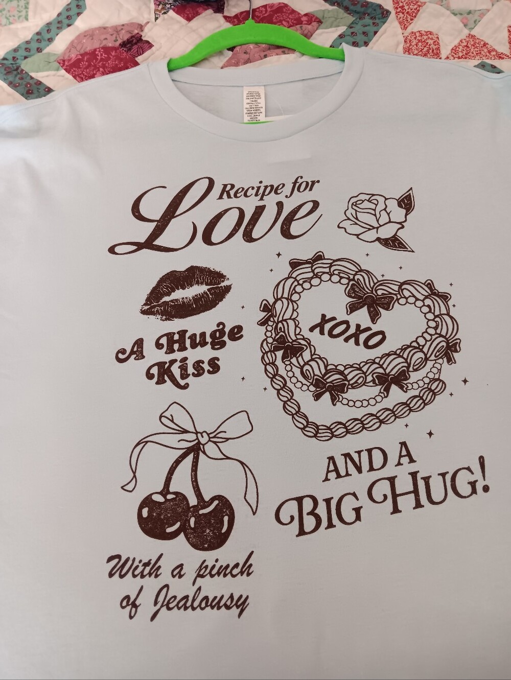 Recipe For Love T-Shirt - Picture 3 of 8